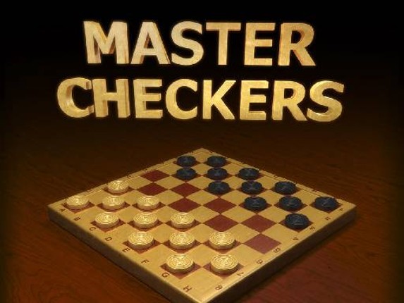 Master Checkers Game Cover