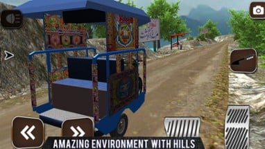 Mountain Tuk Tuk Driving Image