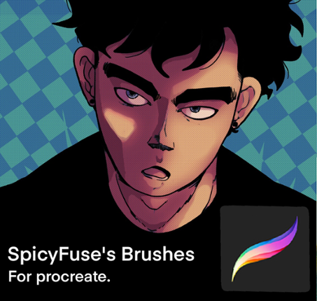 Spicyfuse's FREE brush pack (for procreate!) Game Cover