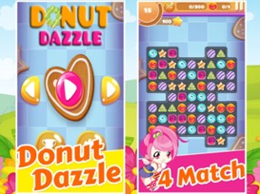 Cookie Donut Match -  Dazzle Crush Donut Puzzle Image