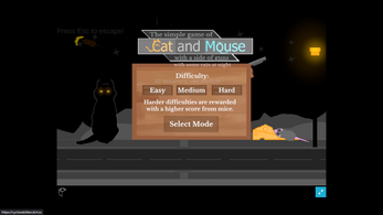 The simple game of Cat and Mouse with a side of guns and some rain at night. Image