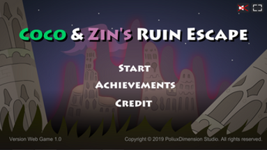 Coco & Zin's Ruin Escape(Nudity Cheat Version) Image