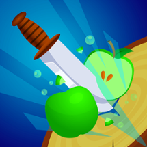 Throw Knife Apple Hit Image