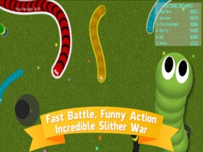 Snake Slither. Apple Eater War Image