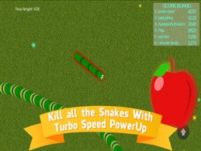 Snake Slither. Apple Eater War Image