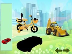 Vehicles Puzzles for Toddlers &amp; Preschool Image