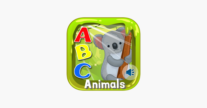 ABC Animals Flashcards Preschool English Learning Game Cover