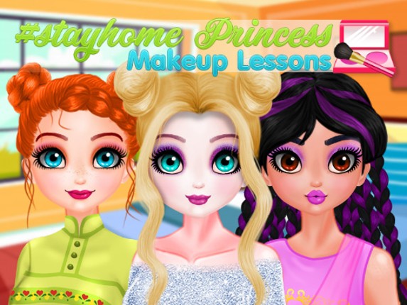 Stayhome Princess Makeup Lessons Game Cover