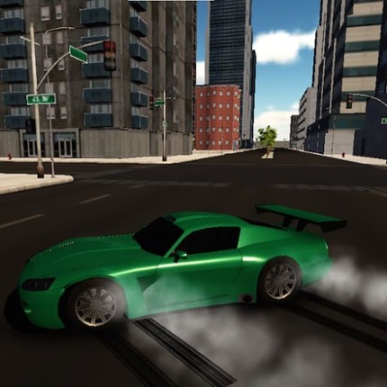 3D City Racer Game Cover
