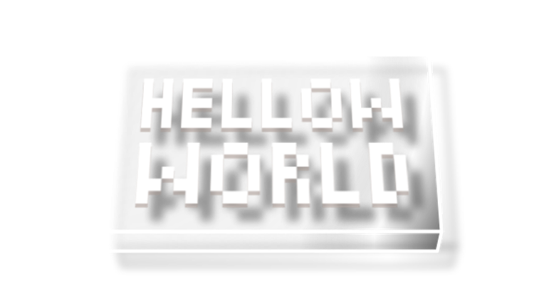 Hellow World Game Cover
