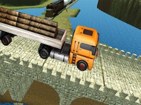 Heavy Cargo Truck Transport 3D Image