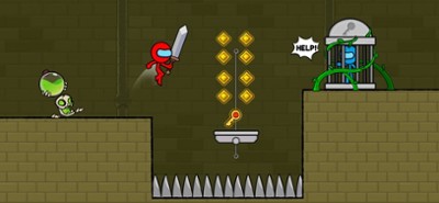 Red Stick Boy: Adventure Game Image