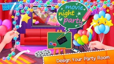 Crazy Movie Night Party Image