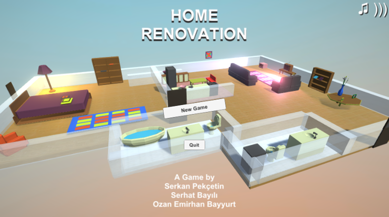 Home Renovation Game Cover