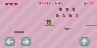 Ninja Frog Platformer Image