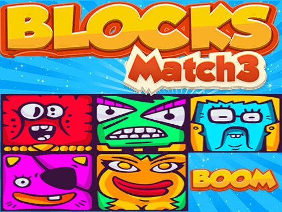 Monster Blocks Match3 Game Cover