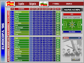 PC Selección Española de Fútbol Eurocopa '96 Image