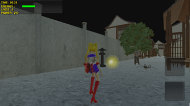 Sailor Moon 3D game Image