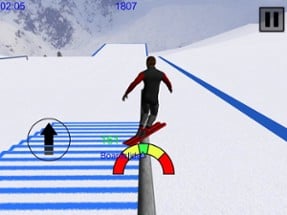 Ski Freestyle Mountain 3D Image