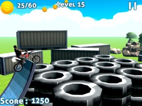 Bike Stunts Challenge 3D Game 2016-Stunts And Collect Coins Image