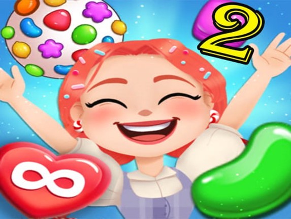 Candy Go Round Sweet Puzzle Match 3 Game Crunch Game Cover