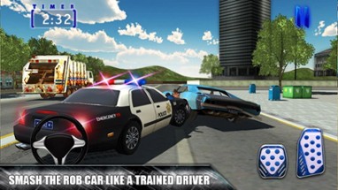 Cop Rob Car Chase &amp; 3D City Driving Simulator Image