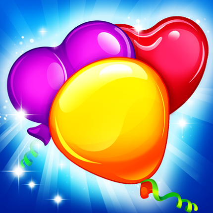 Balloon Burst Paradise: Free Match 3 Games Game Cover