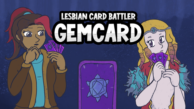 Lesbian Card Battler GEMCARD Game Cover