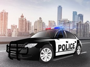 Police Car Drive Image