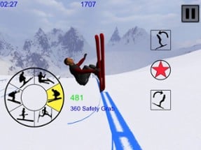 Ski Freestyle Mountain 3D Image