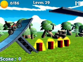 Bike Stunts Challenge 3D Game 2016-Stunts And Collect Coins Image