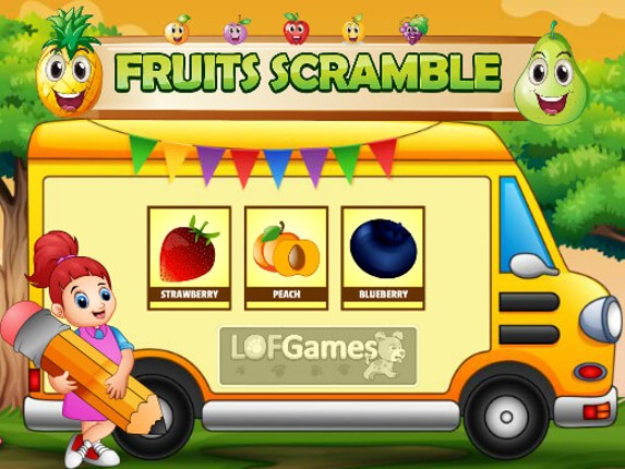 Fruits Scramble Game Cover