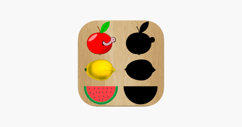 Fruits Vegetables For Toddlers Game Cover