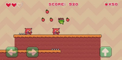 Ninja Frog Platformer Image