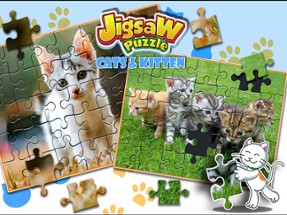 Jigsaw Puzzle Cats & Kitten Image
