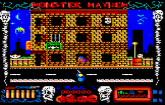 Monster Mayhem (Amstrad) Image