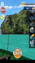 Wild Fishing King 3D Simulator: Flick Fish Frenzy Image