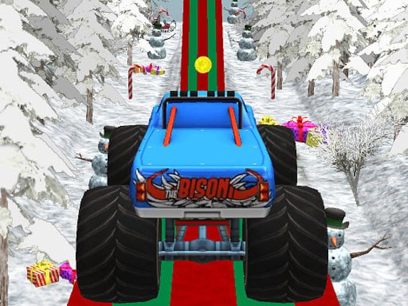 Christmas Monster Lastwagen Game Cover