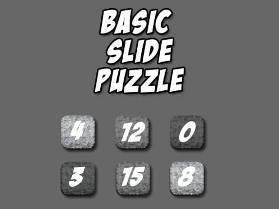 Classic Slide Puzzle Game Cover