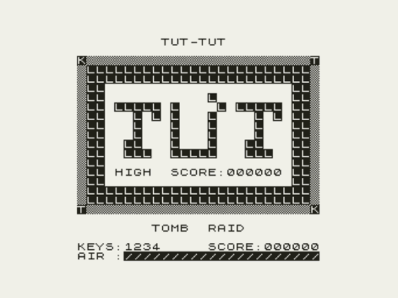 TuT-TuT (ZX81) Game Cover