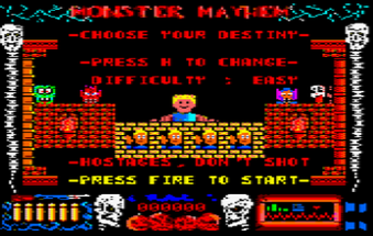 Monster Mayhem (Amstrad) Image