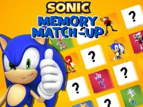 Sonic Memory Match Up Image