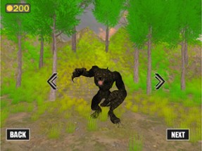 Teen Werewolf Bigfoot Monster Image