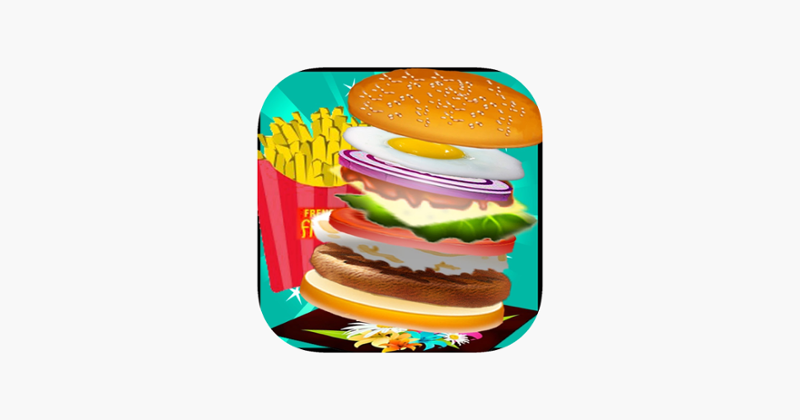 Burger Maker Chef Cooking Game Game Cover