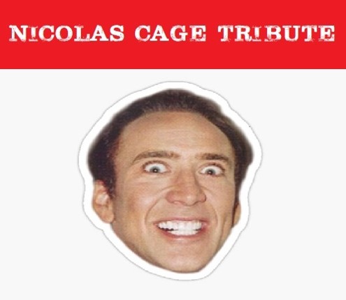Nicolas Cage Tribute Game Cover