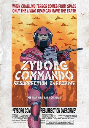 Zyborg Commando Resurrection Overdrive Game Cover