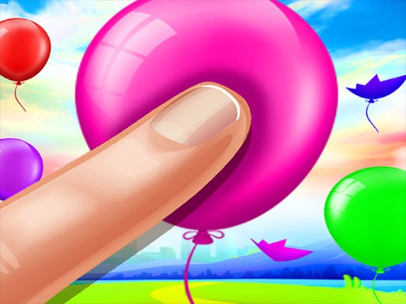 Balloon Popping Games For Kids Game Cover
