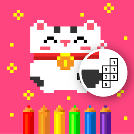Pixel Art: Coloring by number Game Cover