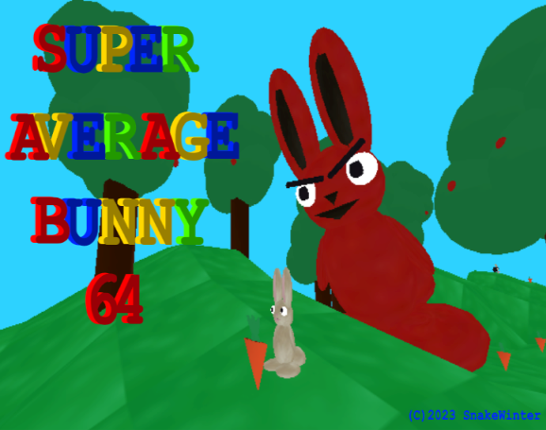 Super Average Bunny 64 Game Cover