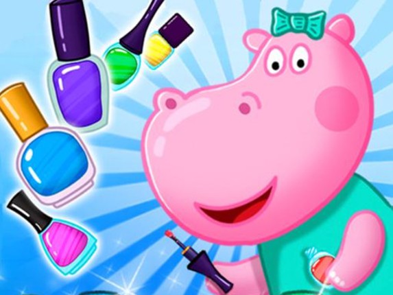 Hippo Manicure Salon Game Cover